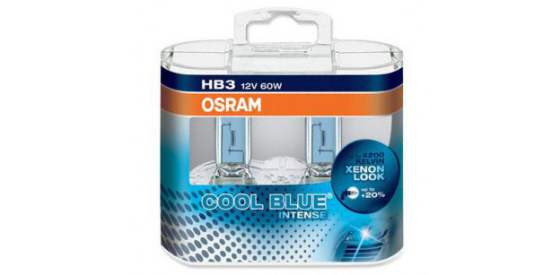 Set de 2 becuri HB3 12V 60W P20d COOL BLUE INTENSE OSRAM