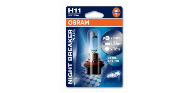 Bec H11 12V 55W Pgj19-2 Night Breaker Unlimited (Blister) Osram