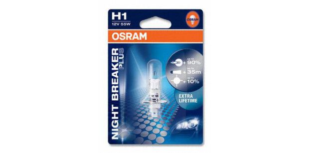 Bec H1 12V 55W P14,5S Night Breaker Unlimited (Blister) Osram