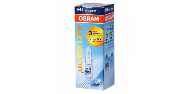 OSRAM Bec H1 12V 55W P14,5s ULTRA LIFE