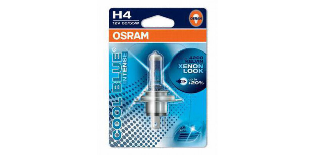 Bec H4 12V 60/55W P43t COOL BLUE INTENSE (BLISTER) OSRAM