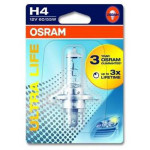 Bec H4 12V 60/55W P43t ULTRA LIFE (BLISTER) OSRAM