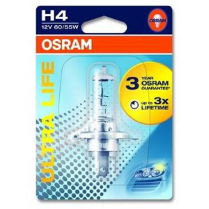 Bec H4 12V 60/55W P43t ULTRA LIFE (BLISTER) OSRAM