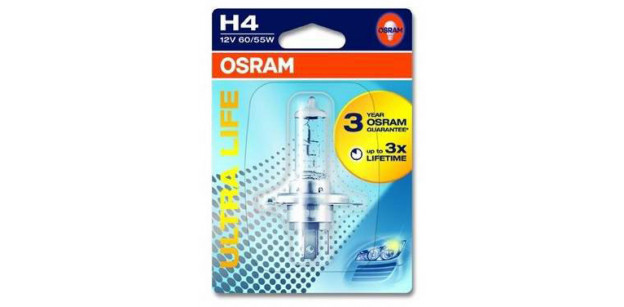 Bec H4 12V 60/55W P43t ULTRA LIFE (BLISTER) OSRAM