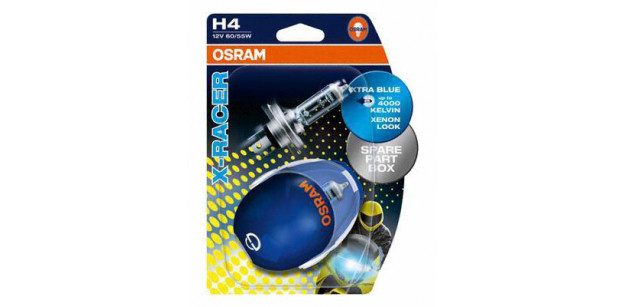 Set de 2 becuri H4 12V 60/55W P43t X-RACER (BLISTER) OSRAM