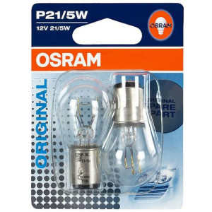 Set de 2 becuri P21/5W 12V BAY15d (BLISTER) OSRAM
