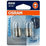 Set de 2 becuri R5W 12V 5W BA15s (BLISTER) OSRAM