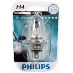 PHILIPS Bec H4 12V 60/55W P43t X-TREME VISION (BLISTER)