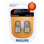 Set de 2 becuri R5W 12V 5W BA15s (BLISTER) PHILIPS