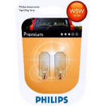 Set de 2 becuri W5W 12V 5W W2,1X9,5d (BLISTER) PHILIPS