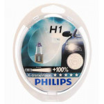 PHILIPS Set de 2 becuri H1 12V 55W P14,5s X-TREME VISION