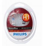 PHILIPS Set de 2 becuri H1 12V 55W P14,5s VISION PLUS