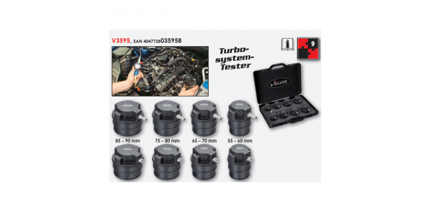 Set scule sistem Turbo VIGOR