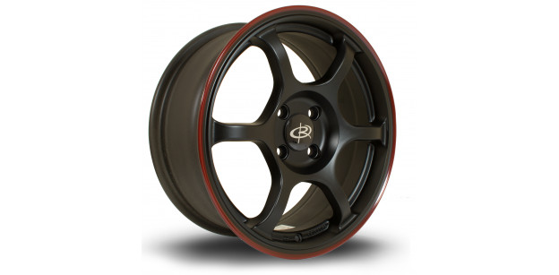 Janta Aliaj Rota Wheels Boost R16 7J 4x100 ET45 FBlackRLip