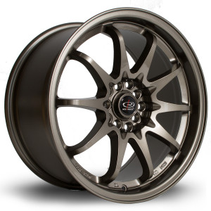 Janta Aliaj Rota Wheels Fight R17 9J 5x100~5x114.3 ET50 Bronze