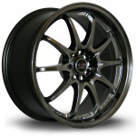 Janta Aliaj Rota Wheels Fight R18 8.5J 5x100~5x114.3 ET30 HBlack