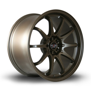 Janta Aliaj Rota Wheels Fight R18 9.5J 5x100~5x114.3 ET35 MBronze