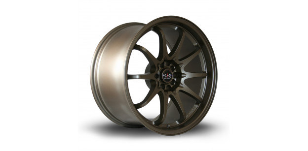 Janta Aliaj Rota Wheels Fight R18 9.5J 5x100~5x114.3 ET35 MBronze