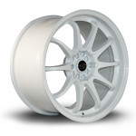 Janta Aliaj Rota Wheels Fight R18 9.5J 5x100~5x114.3 ET35 White