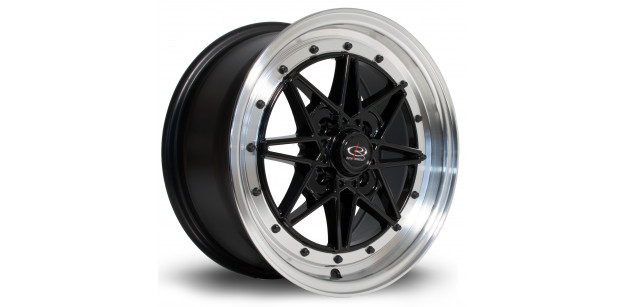 Janta Aliaj Rota Wheels Flashback R15 7J 4x100 ET40 RLBlack