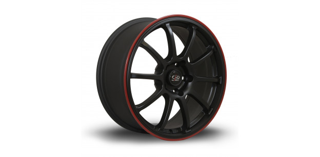 Janta Aliaj Rota Wheels Force R17 7.5J 4x114 ET35 FBlackRLip