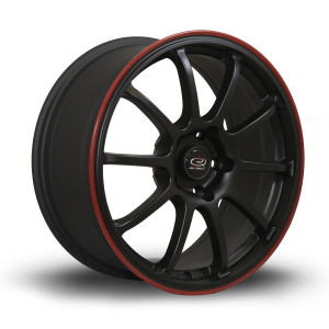 Janta Aliaj Rota Wheels Force R17 8J 5x114.3 ET35 FBlackRLip