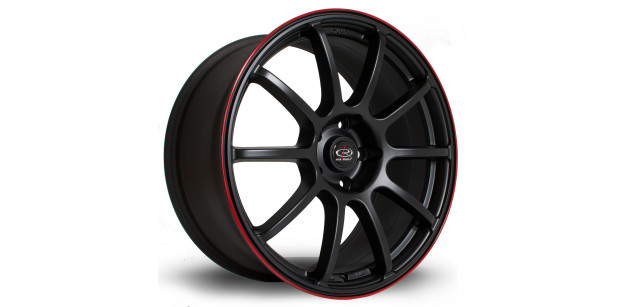 Janta Aliaj Rota Wheels Force R18 8.5J 5x100 ET48 FBlackRLip