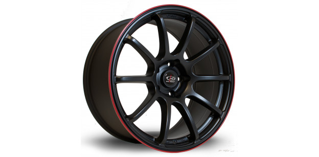 Janta Aliaj Rota Wheels Force R18 9J 5x114.3 ET27 FBlackRLip