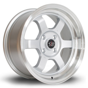 Janta Aliaj Rota Wheels Grid-V R15 7J 4x100 ET20 RLSilver