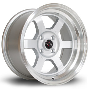 Janta Aliaj Rota Wheels Grid-V R15 8J 4x114 ET0 RLSilver