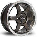 Janta Aliaj Rota Wheels Grid R15 7J 4x100 ET40 RLGunmetal