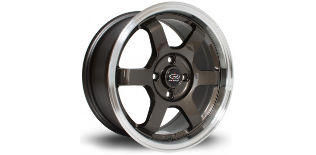 Janta Aliaj Rota Wheels Grid R15 7J 4x100 ET40 RLGunmetal