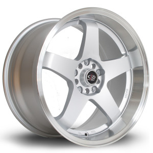 Janta Aliaj Rota Wheels GTR-D R18 10J 5x114.3 ET35 RLSilver