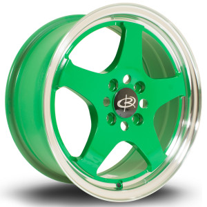 Janta Aliaj Rota Wheels J-SPL R15 6.5J 4x100 ET37 RLGreen