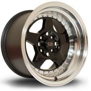 Janta Aliaj Rota Wheels Kyusha R15 9J 4x114 ET0 RLBlack