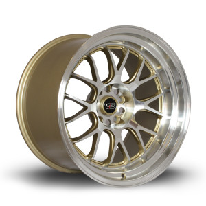 Janta Aliaj Rota Wheels MXR R18 11J 5x114.3 ET8 PFGold