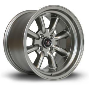 Janta Aliaj Rota Wheels RKR R15 9J 4x100 ET0 Steelgrey