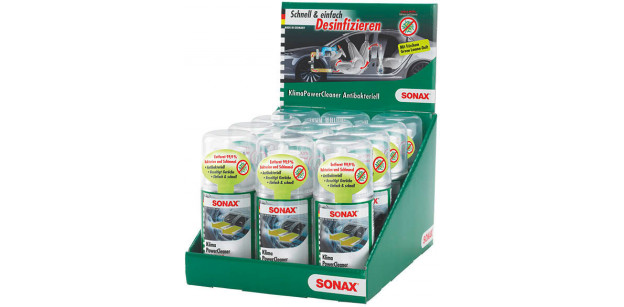 Solutie Curatare Aer Conditionat Sonax Klima Power Cleaner Green Lemon 100 ml