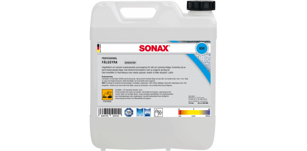 Solutie Curatare Jante Aliaj SONAX ProfiLine Wheel Cleaner 10L