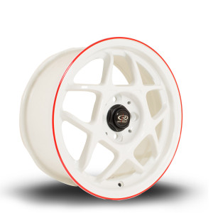 Janta Aliaj Rota Wheels Speed5 R15 7J 4x100 ET40 WhiteRLip