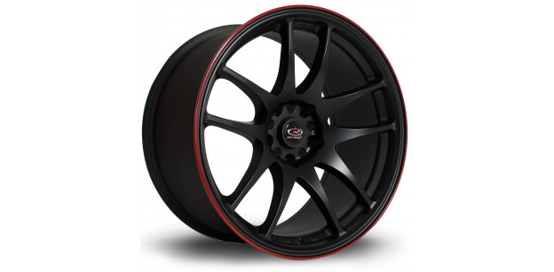 Janta Aliaj Rota Wheels Torque R18 9.5J 5x114.3 ET30 FBlackRLip