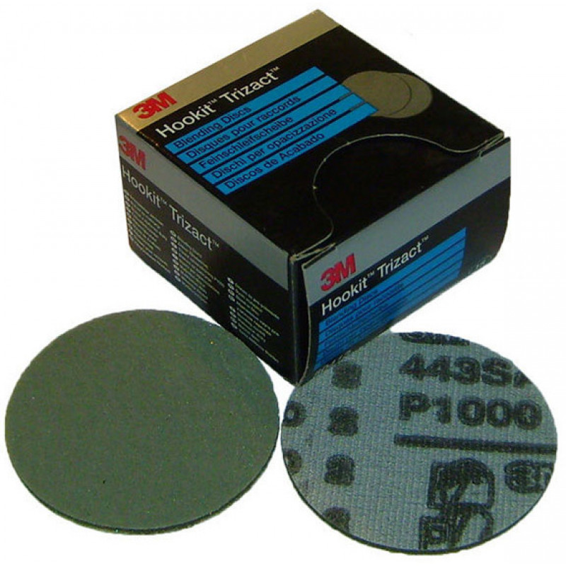 3M 30804 Trizact Abrasive Disc – 75mm, P8000 Grit – Sold Per Piece, Made In USA