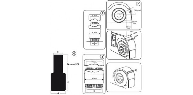 Aparatori Noroi Camion 40 CM Latime