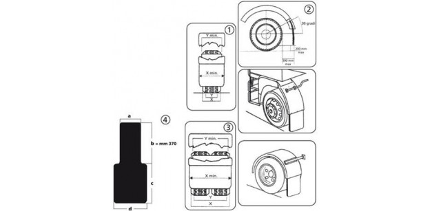 Aparatori Noroi Camion 45 CM Latime