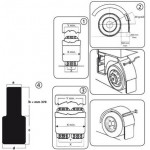 Aparatori Noroi Camion 60 CM Latime