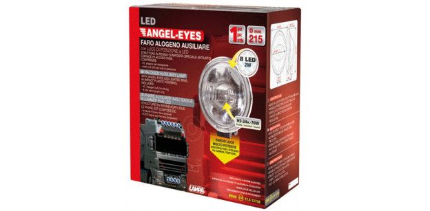ANGEL-EYES HALOGEN AUXILIARY LAMPA DIAM.223MM., CLEAR LENS