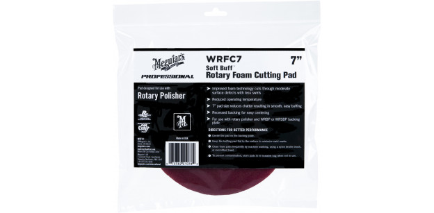 Burete Polish Meguiars Rotary Foam Cutting Pad 180 mm